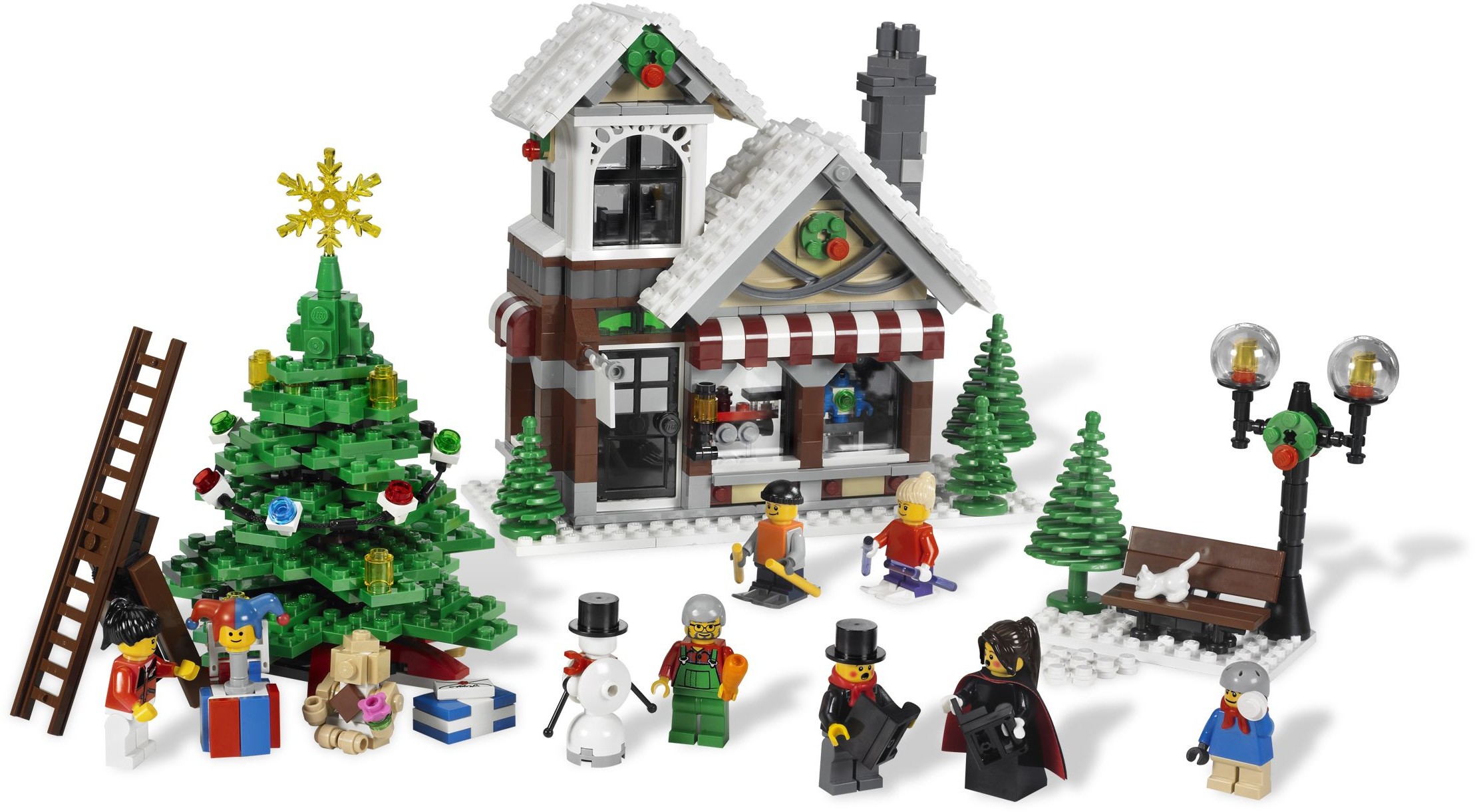 en lille eftertiden Forløber Hvert LEGO Winter Village sæt, der nogensinde er lavet