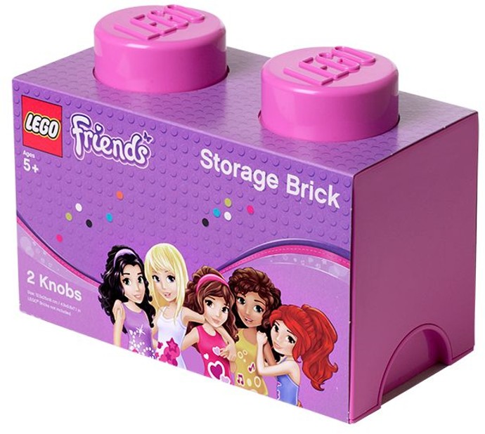 LEGO Friends Storage Brick 2 Bright 