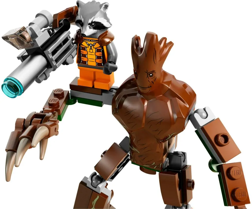 Lego Groot, Teen Groot 76193 Dark Tan Avengers Endgame Super Heroes  Minifigure