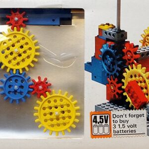 Gears. Motor and Bricks