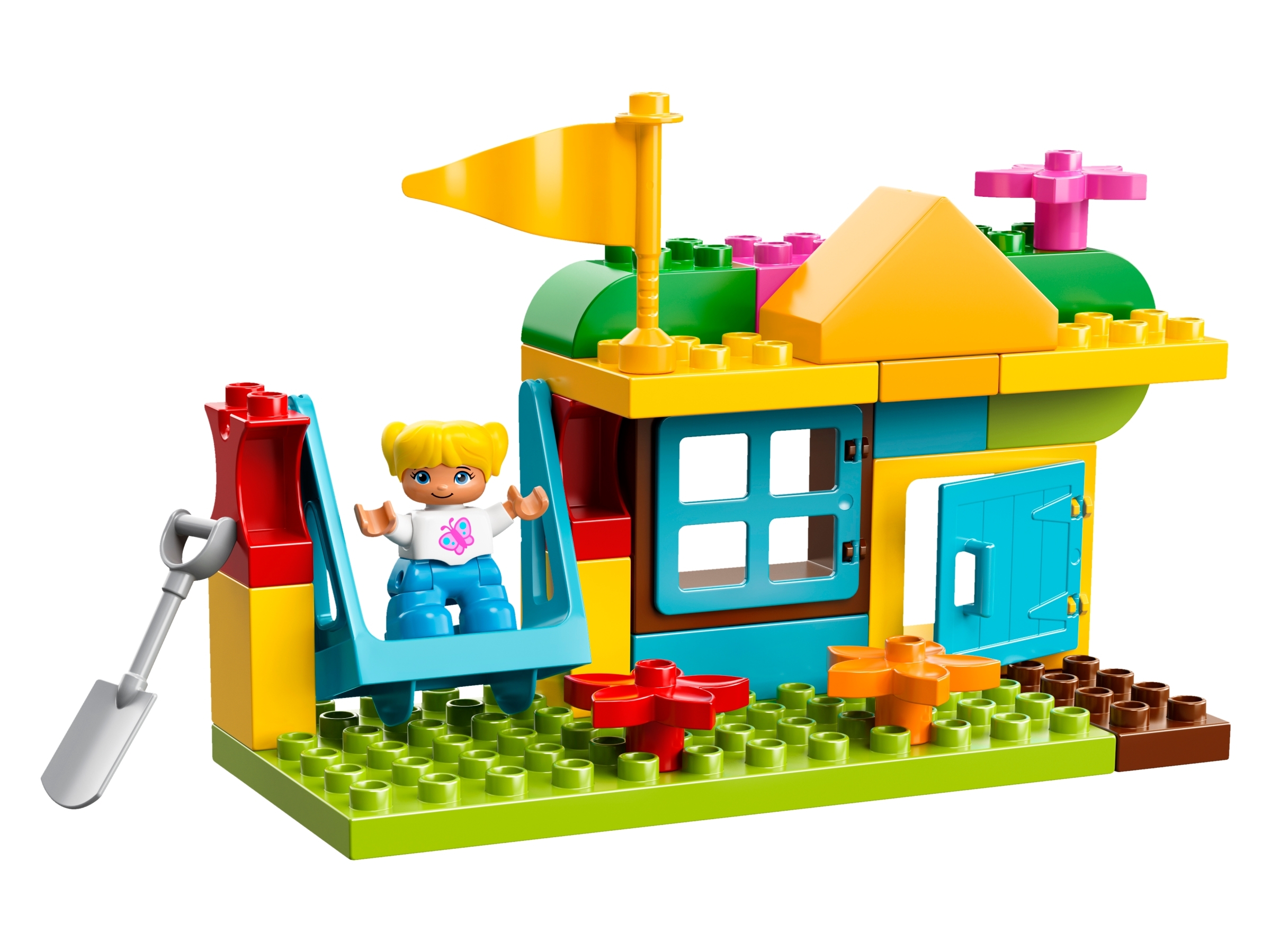 Fatal Uhyggelig skarpt 10864 stor legeplads klodskasse LEGO sæt, tilbud og anmeldelser