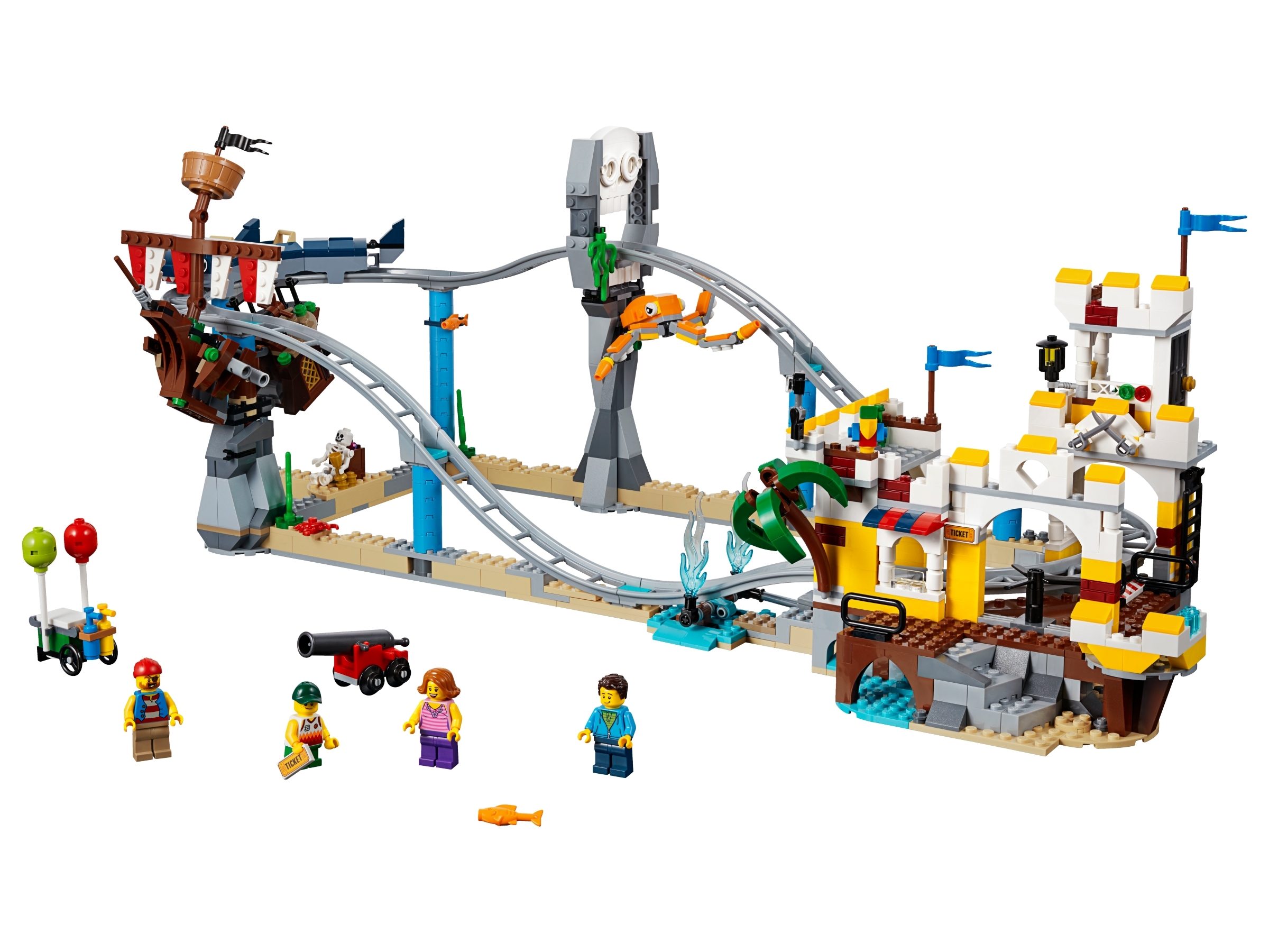 kiwi lade som om Rug 31084 Pirat rutsjebane LEGO sæt, tilbud og anmeldelser