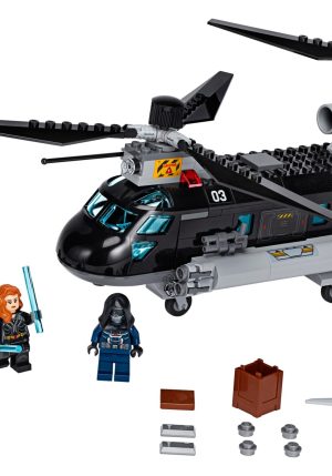 Black Widow's Helicopter Chase